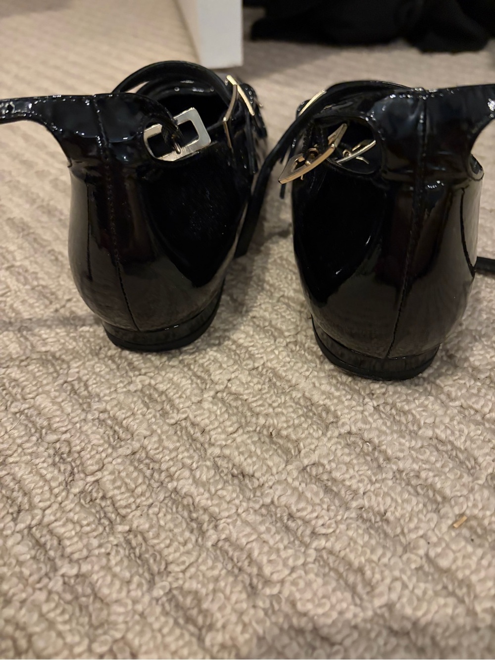 ALOHAS Black Patent Luke Leather Ballet Flat - Picture 7 of 9